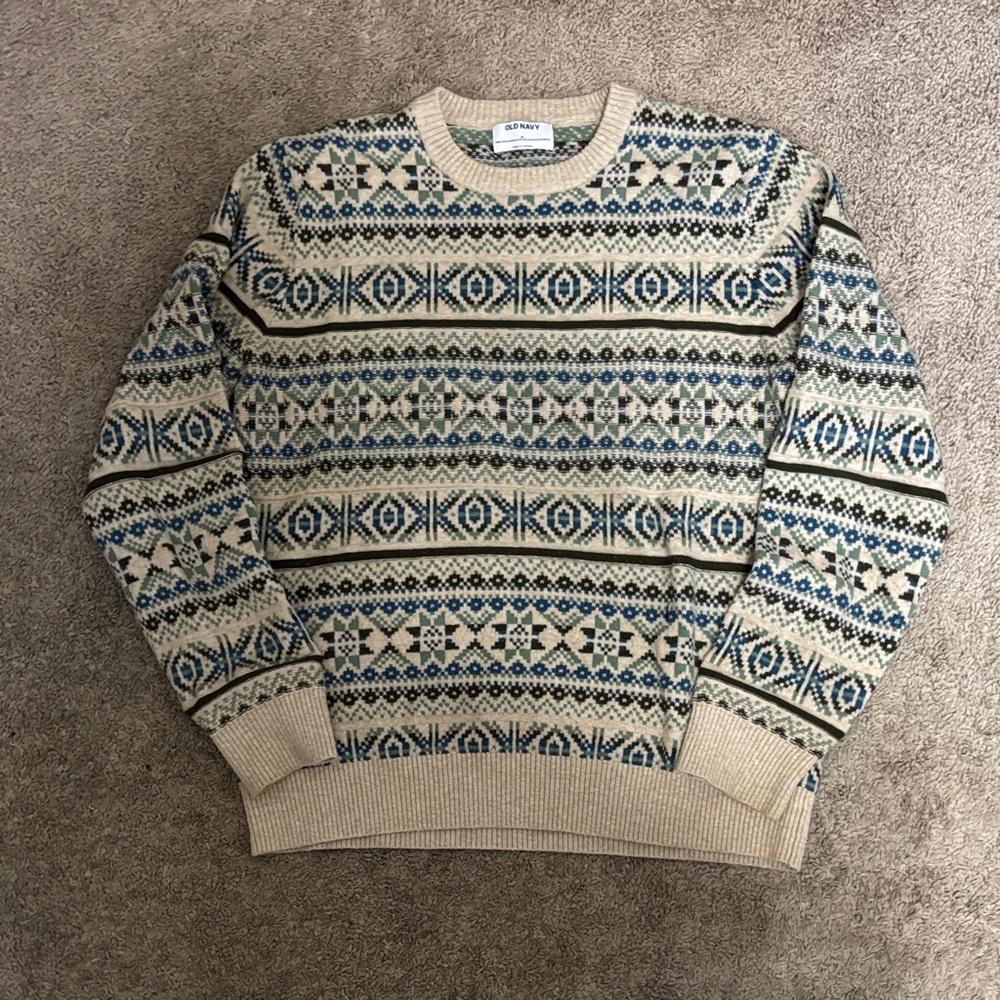 Old Navy grandpa sweater worn very few times